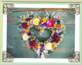lovely heart wreath