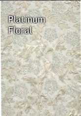 platinum floral foil