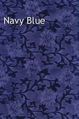 navy blue foil