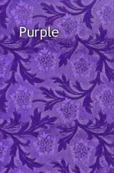 purple floral foil