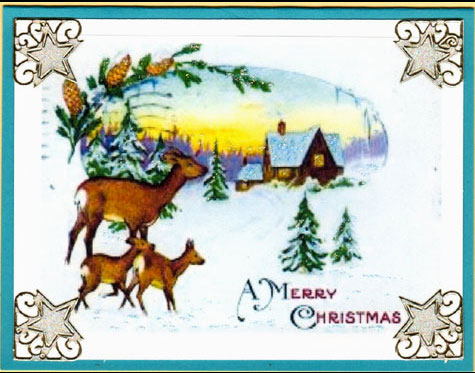 Vintage – Christmas Countryside – Of the Heart
