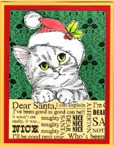 dear santa kitty