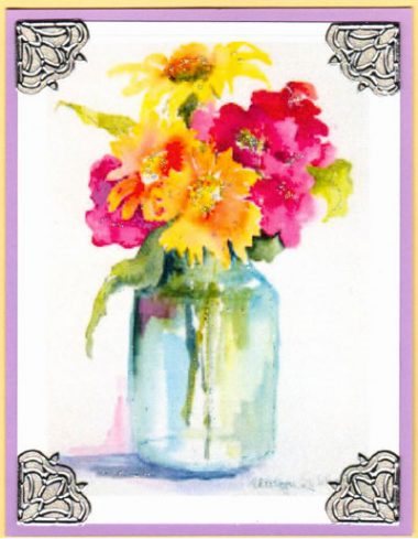 watercolor bouquets