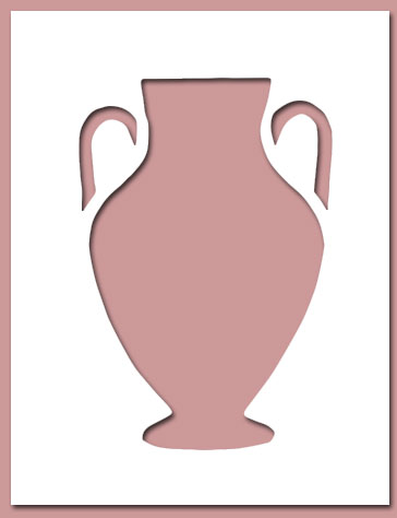 greek vase die cuts