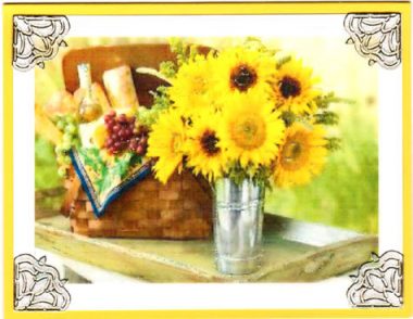 sunflower picnic