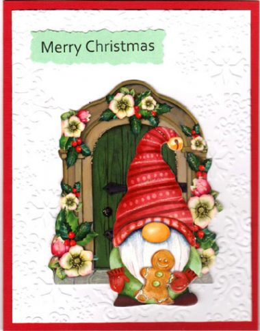 3d gnomes christmas cards