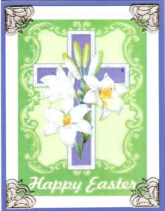 easter lily cross