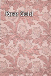 rose gold floral foil