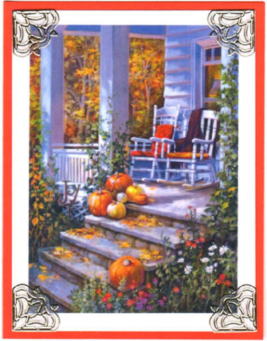 pumpkin porch