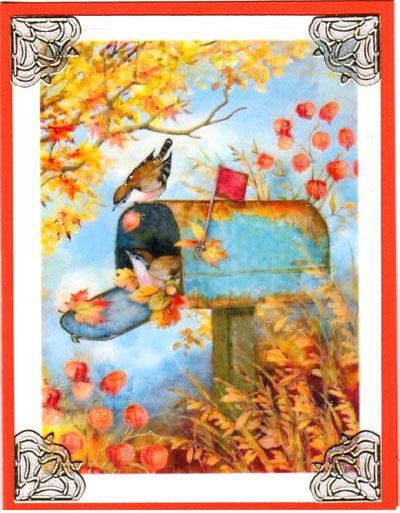 Autumn Mailbox Autumn Mailbox